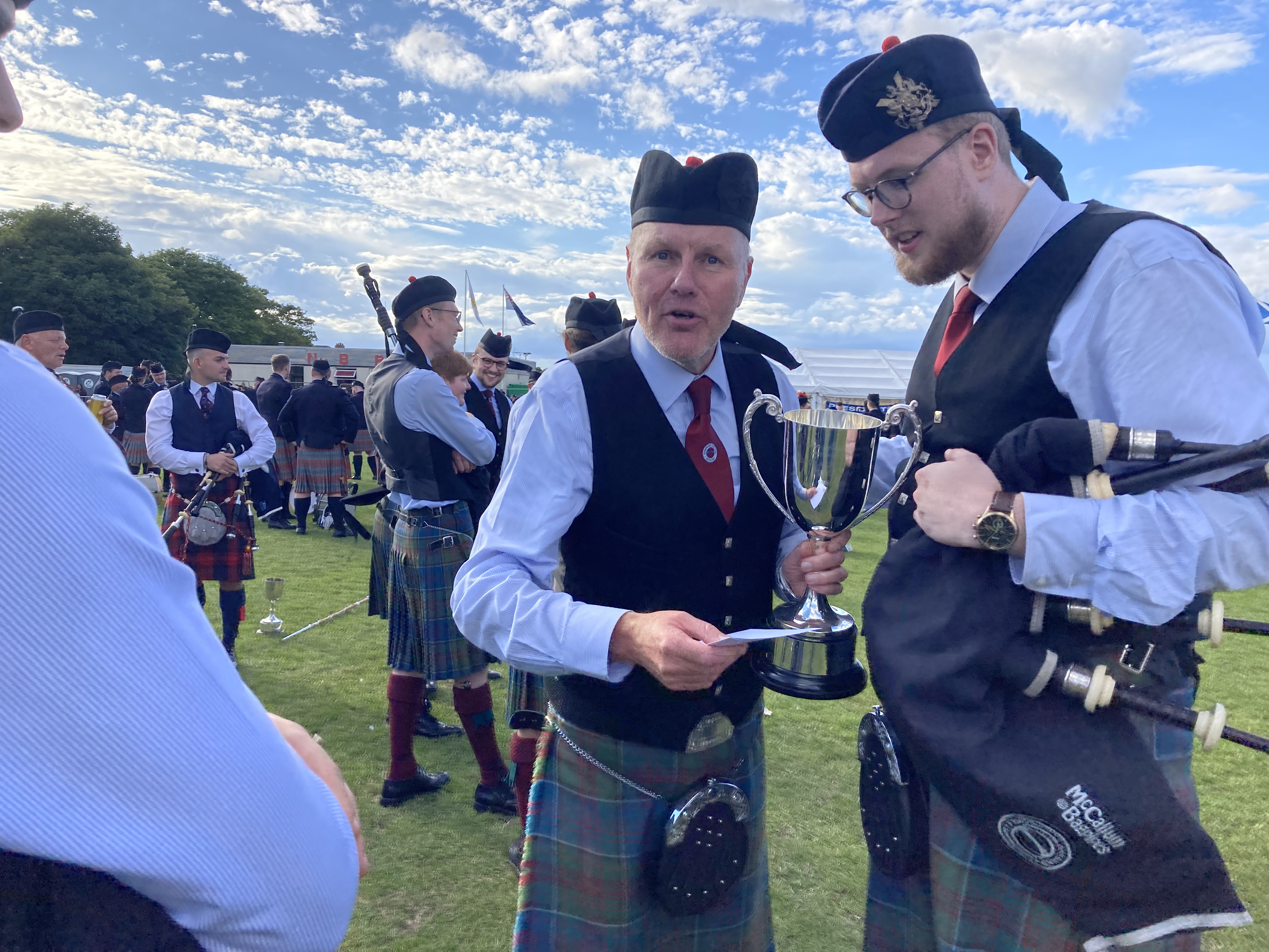 Stockbridge Pipe Band - North Berwick - Aug 2023